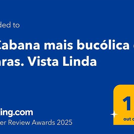 O Chalé mais bucólico de Araras. Vista linda Exterior foto